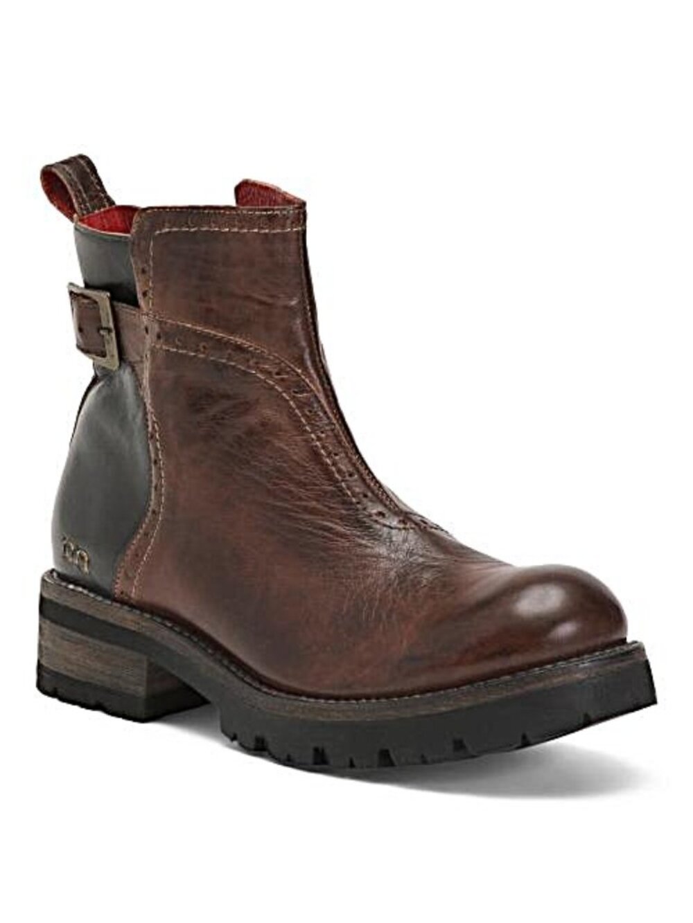 BED/STU Brianna Ankle Booties Teak Rustic - Picture 5 of 8